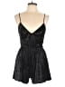 rue21 Metallic Black Romper Size L - photo 1