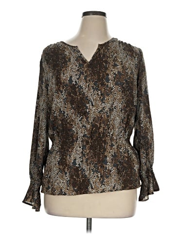 Counterparts Long Sleeve Blouse (view 1)