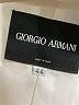 Giorgio Armani 100% Polyester Ivory Blazer Size M - photo 6