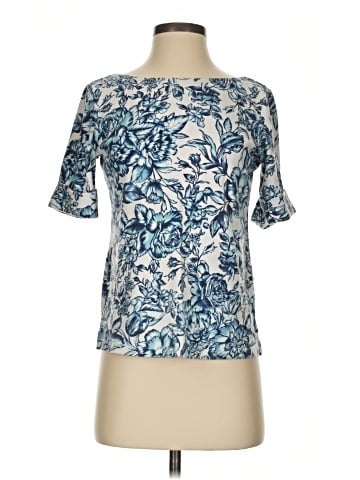Karen Scott 3/4 Sleeve T-Shirt (view 1)