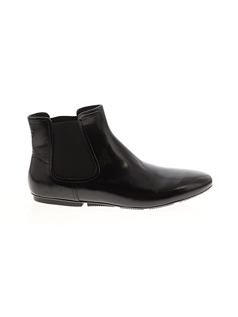 Pre-owned Hogan Ankle Boots In Black