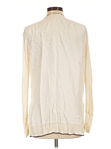 Rag & Bone Long Sleeve Silk Top (view 2)