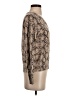 Minnie Rose Animal Print Tan Pullover Sweater Size S - photo 4