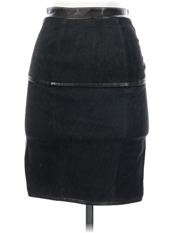 Robert Rodriguez Leather Skirt (view 2)