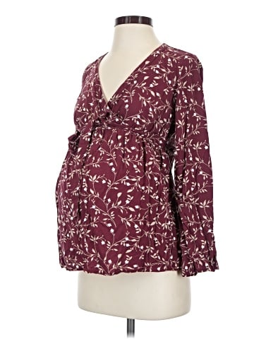 Old Navy - Maternity Long Sleeve Blouse (view 1)