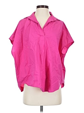 French Connection Short Sleeve Blouse (view 1)