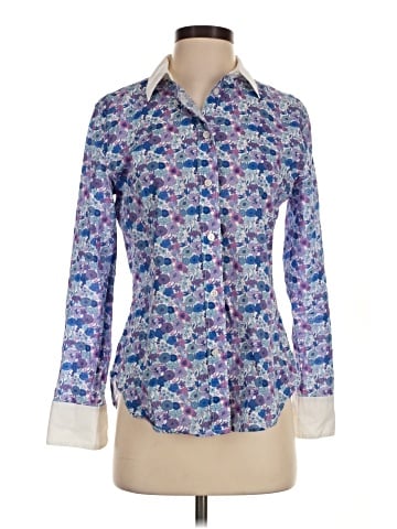 Liberty Art Fabrics for J.Crew Long Sleeve Button-Down Shirt (view 1)