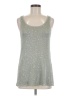 Matty M Silver Sleeveless Top Size M - photo 1