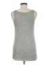 Matty M Silver Sleeveless Top Size M - photo 2