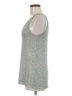 Matty M Silver Sleeveless Top Size M - photo 5
