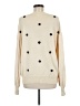 Newbury Kustom Polka Dots Ivory Sweatshirt Size M - photo 2