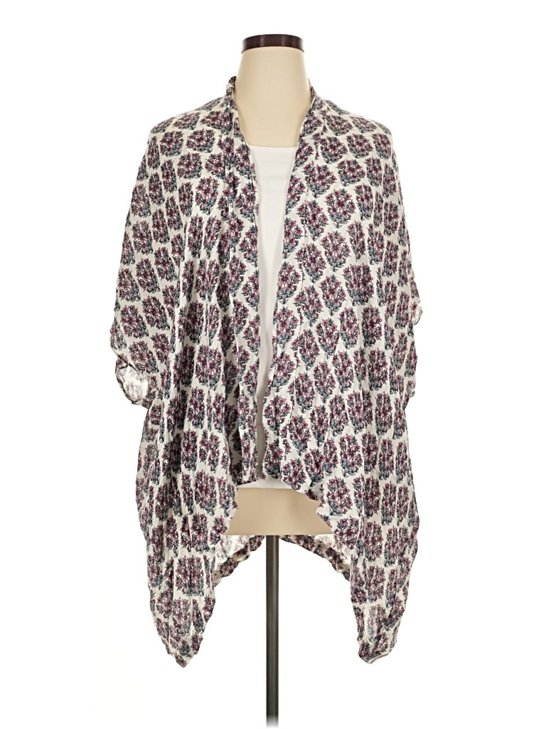 Pre-owned Ann Taylor Loft Kimono In Purple