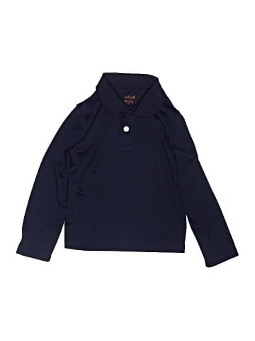 Cat & Jack Long Sleeve Polo (view 1)
