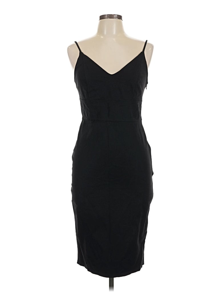 Pre-owned 12th Tribe Cocktail Dress In Black