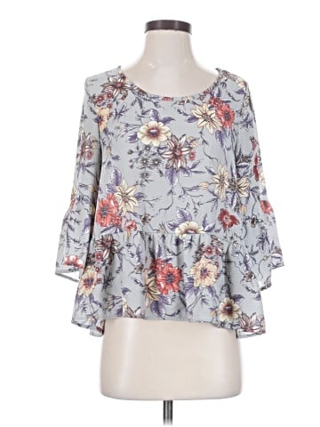 Sienna Sky 3/4 Sleeve Blouse (view 1)