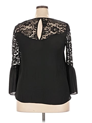 By & By 3/4 Sleeve Blouse (view 2)