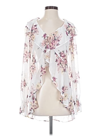 Free Press 3/4 Sleeve Blouse (view 1)