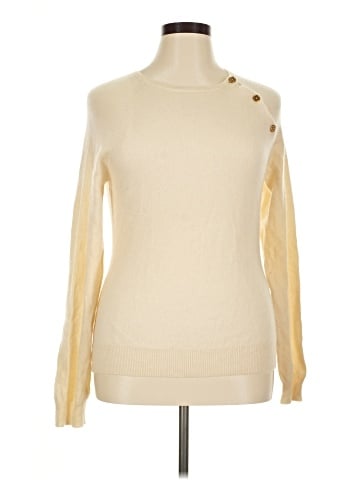 Lauren by Ralph Lauren Cashmere Pullover Sweater (view 1)