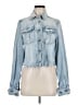 ALLSAINTS 100% Cotton Blue Denim Jacket Size 6 - photo 1