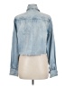 ALLSAINTS 100% Cotton Blue Denim Jacket Size 6 - photo 2