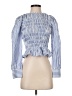 Rails Blue Long Sleeve Blouse Size XS - photo 1