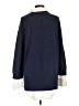 Brochu Walker Blue Wool Pullover Sweater Size L - photo 2