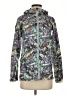 Lululemon Athletica 100% Polyester Print Green Windbreaker Size 2 - photo 1