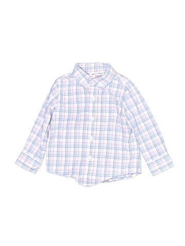 Janie and Jack Long Sleeve Button-Down Shirt (view 1)