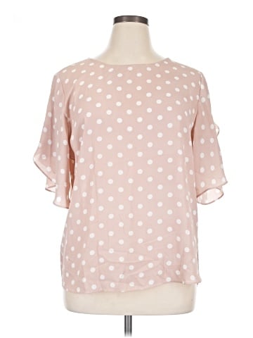 Violet & Claire Short Sleeve Blouse (view 1)