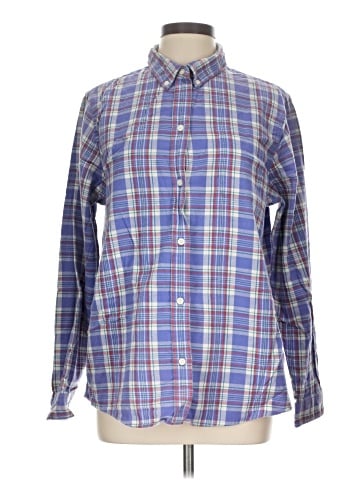 L.L.Bean Long Sleeve Button-Down Shirt (view 1)