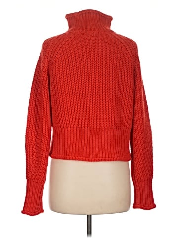 Aqua Turtleneck Sweater (view 2)
