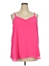 Torrid 100% Polyester Pink Sleeveless Blouse Size 2X Plus (2) - photo 1