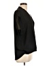 Olive and Oak 100% Polyester Black Short Sleeve Blouse Size L - photo 4