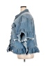 Hayden 100% Cotton Solid Blue Denim Jacket Size 3XL - photo 5