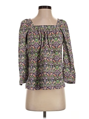 Liberty Art Fabrics for J.Crew 3/4 Sleeve Blouse (view 1)