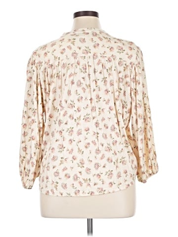 Chaps 3/4 Sleeve Blouse (view 2)