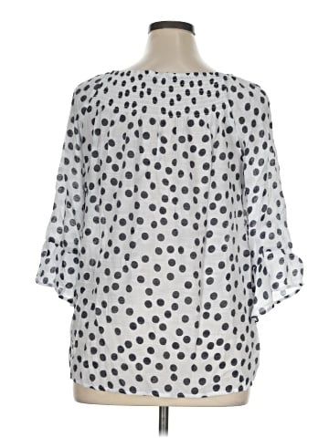 Counterparts 3/4 Sleeve Blouse (view 2)