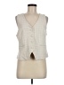 Nicole Miller Ivory Sleeveless Blouse Size 8 - photo 1