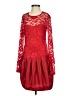 ASOS Red Cocktail Dress Size 4 - photo 1