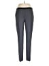 Elie Tahari Chevron-herringbone Gray Wool Pants Size 10 - photo 1