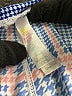 Lularoe Plaid Blue Leggings One size - photo 7