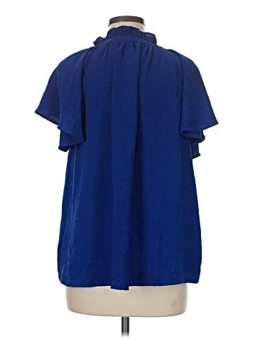 Umgee Short Sleeve Blouse (view 2)