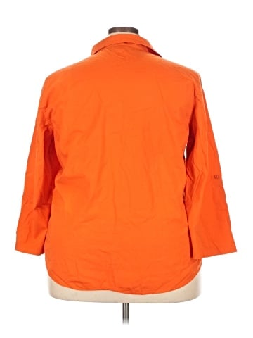 R.Q.T 3/4 Sleeve Button-Down Shirt (view 2)