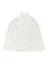 Unbranded Solid White Ivory Long Sleeve Button-Down Shirt Size 6 - photo 1