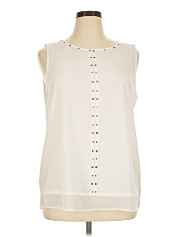 Ellen Tracy Sleeveless Blouse (view 1)