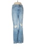 BKE Hearts Blue Jeans Size 29 waist - photo 1