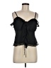 American Eagle Outfitters 100% Polyester Black Sleeveless Blouse Size M - photo 1