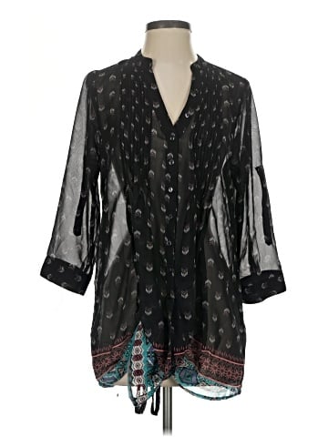 American Rag Cie 3/4 Sleeve Blouse (view 1)
