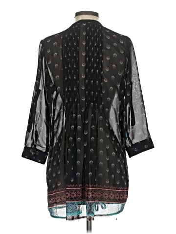 American Rag Cie 3/4 Sleeve Blouse (view 2)