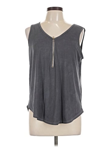 Green Envelope Sleeveless T-Shirt (view 1)